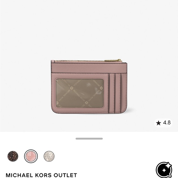 Michael Kors Jet Set Large Saffiano Leather Crossbody + Wallet – Like New - Picture 3 of 4